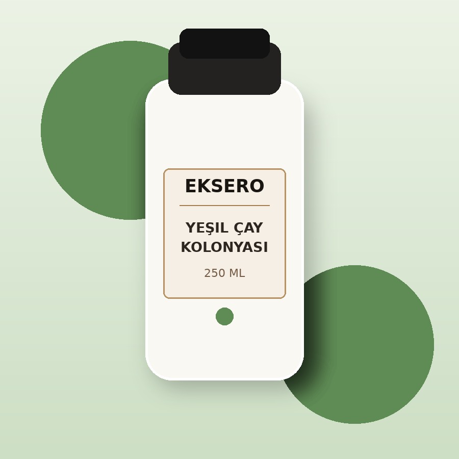 Eksero Yeşil Çay Kolonyası 250 ML